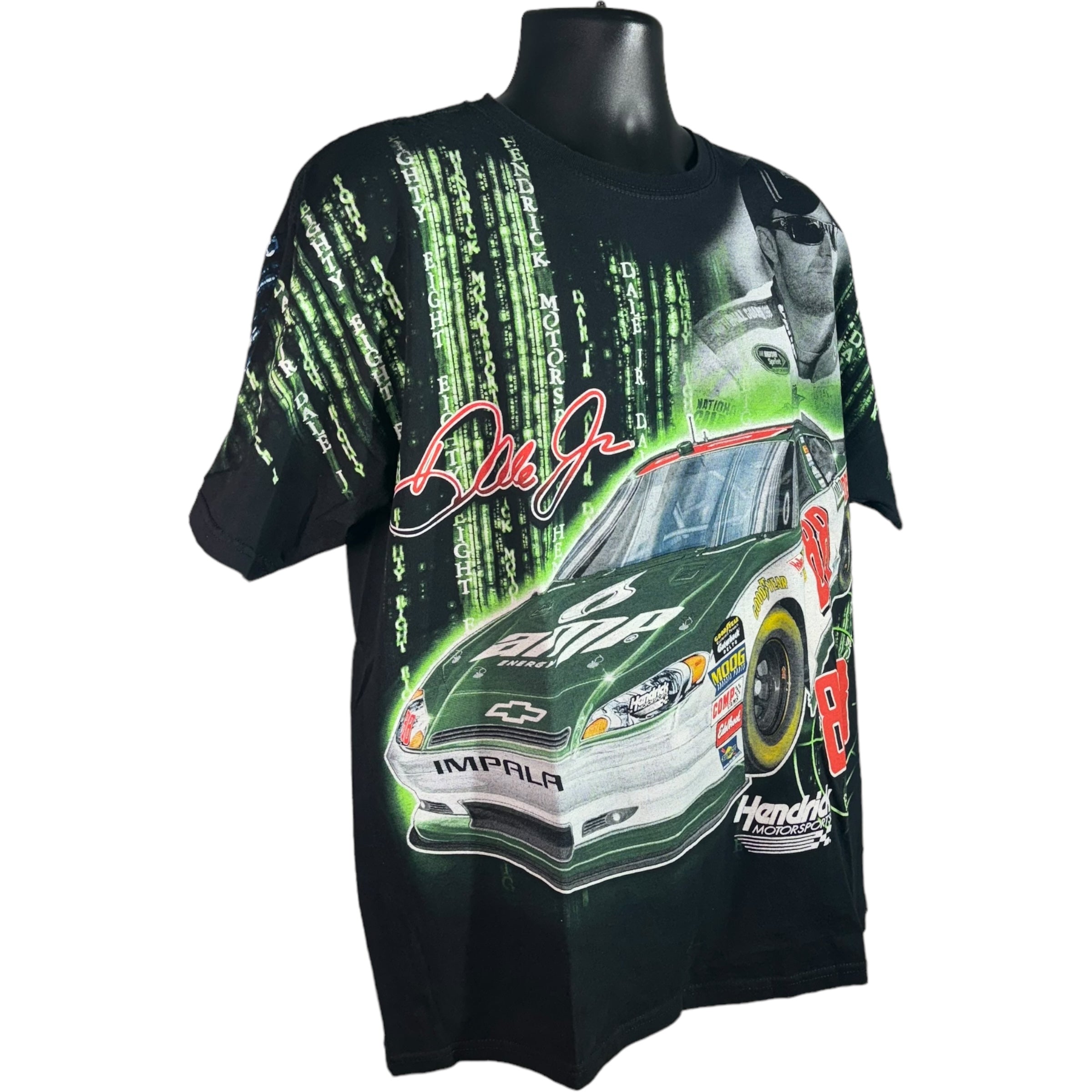 Vintage NASCAR Dale Jr Racing Tee