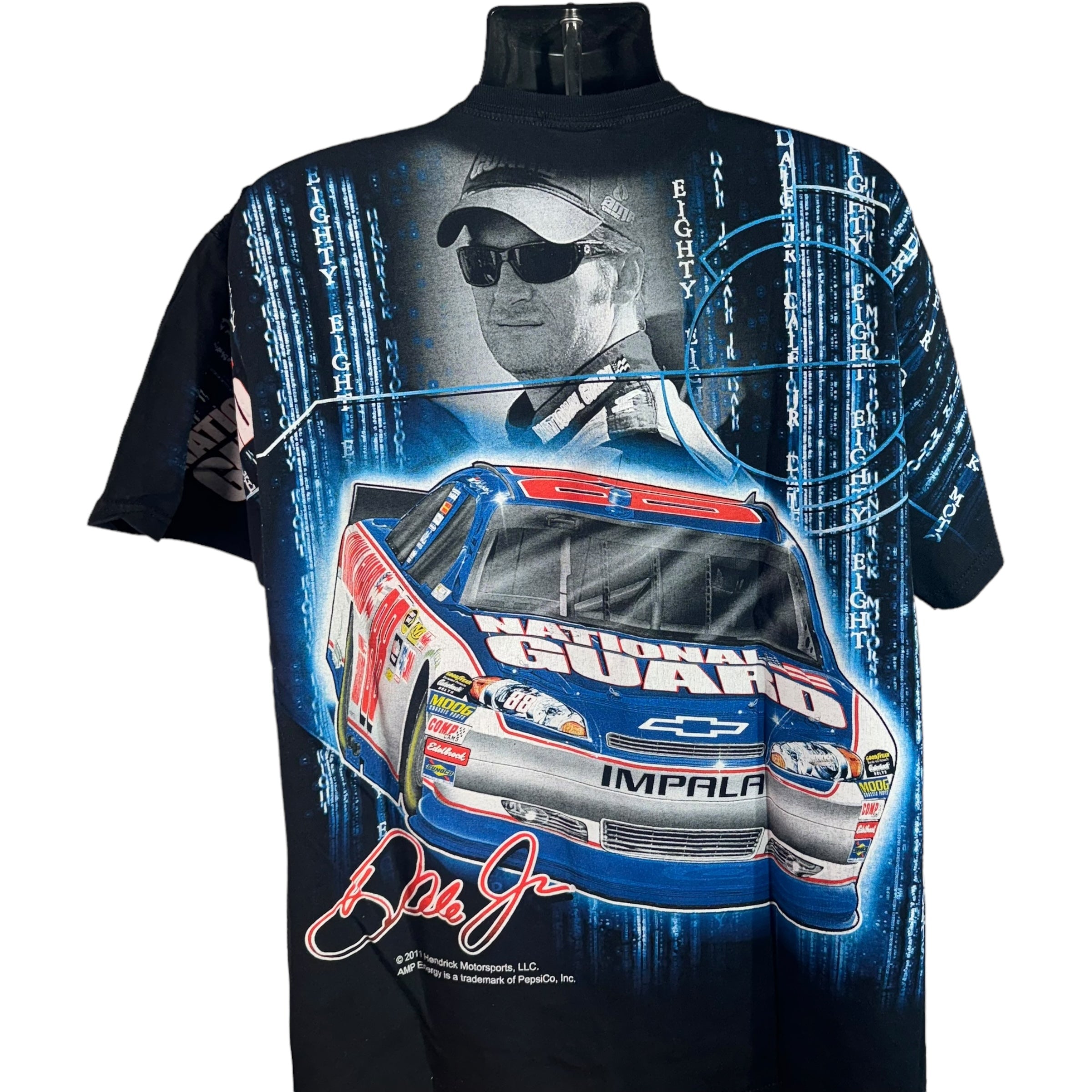 Vintage NASCAR Dale Jr Racing Tee