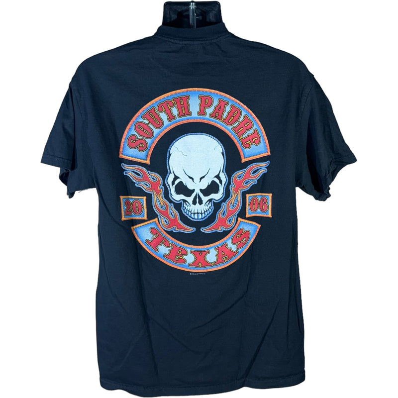 Skull Biker Mullet Tee