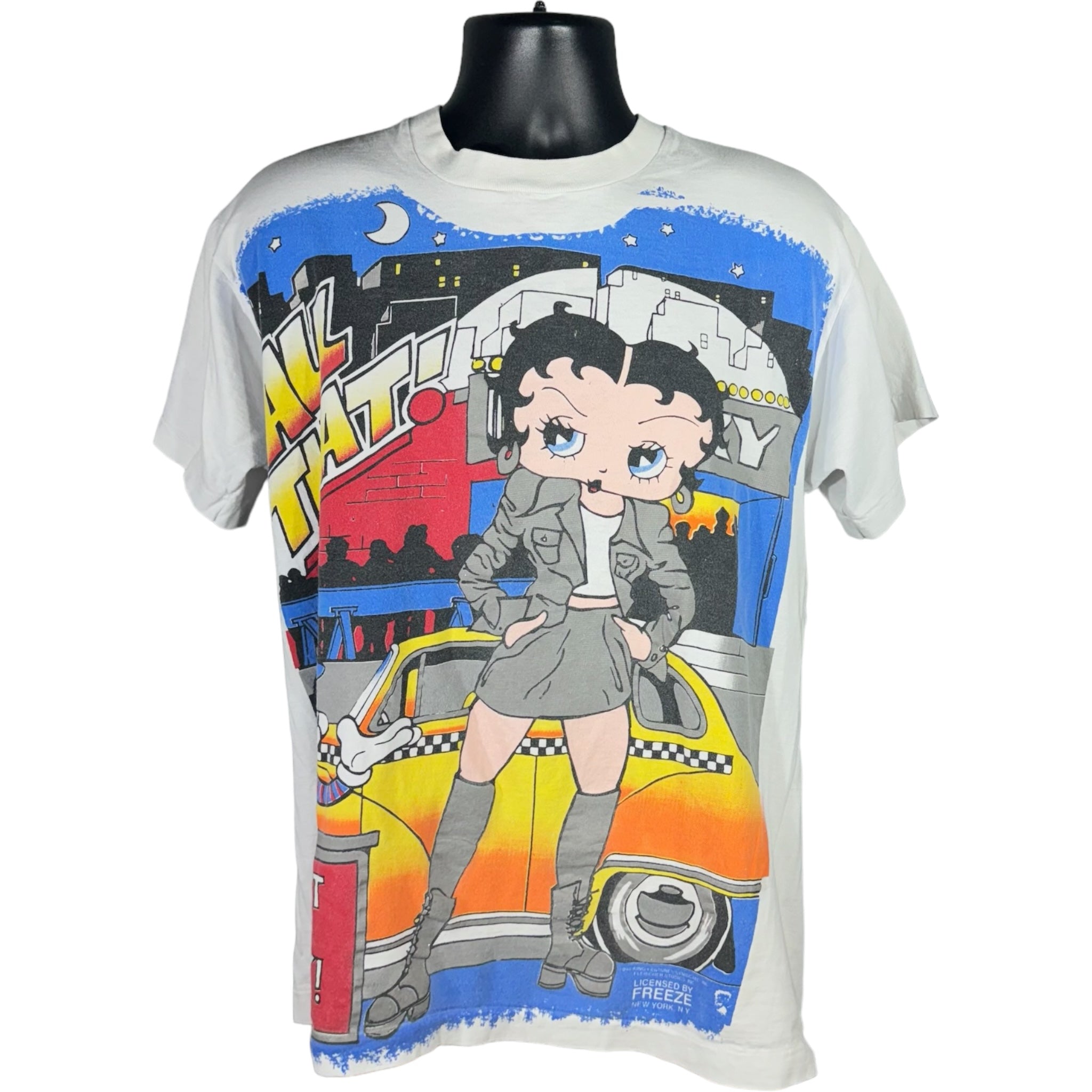 Vintage New York Betty Boop "All That And More" Tee 1994