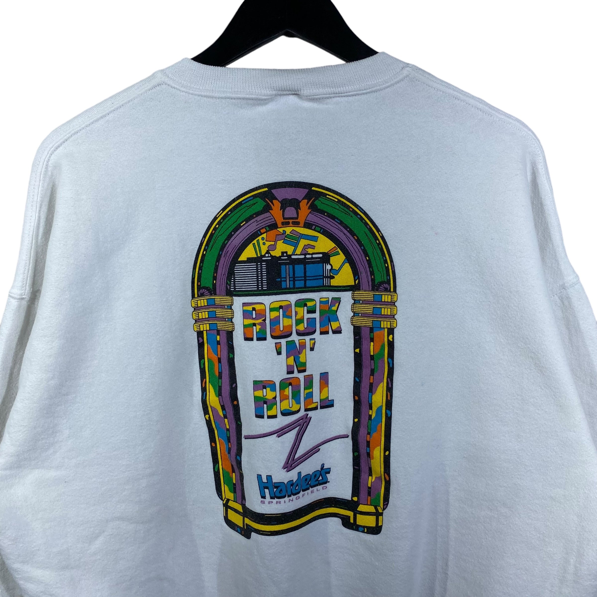 Vintage Double Sided Hard Rock Crewneck