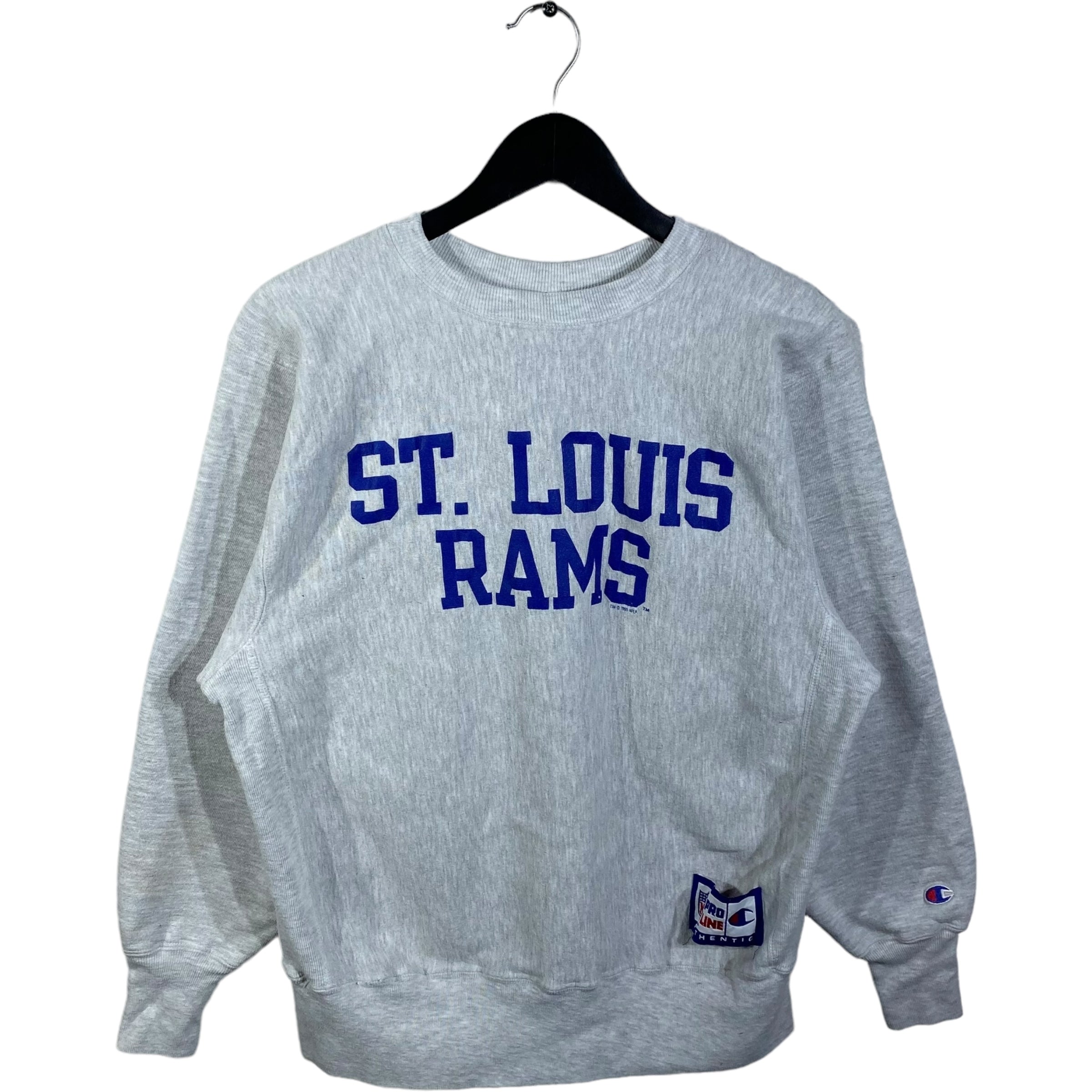 Vintage St. Louis Rams Champion Reverse Weave Crewneck