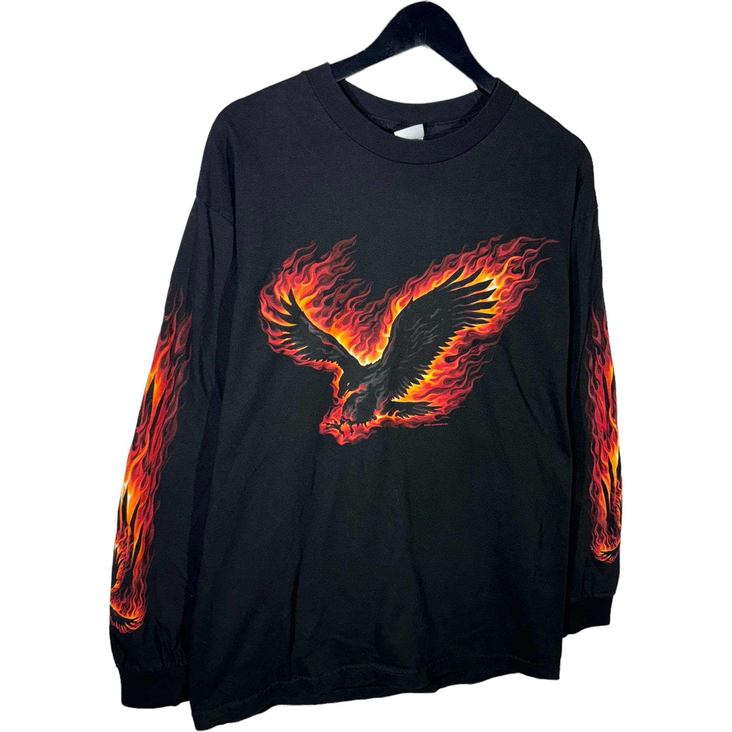 Flaming Eagle Bike Longsleeve