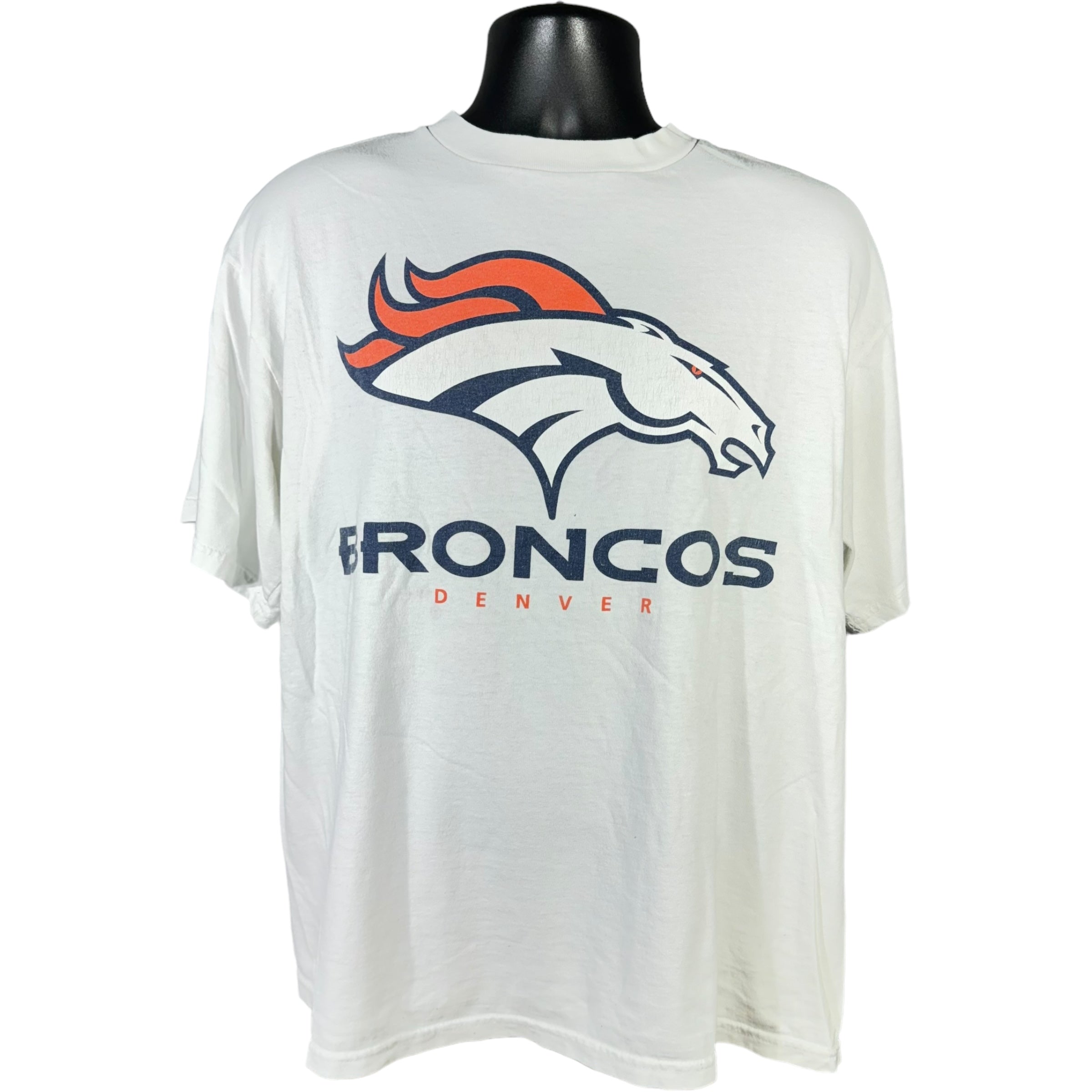 Vintage Denver Broncos Logo Tee