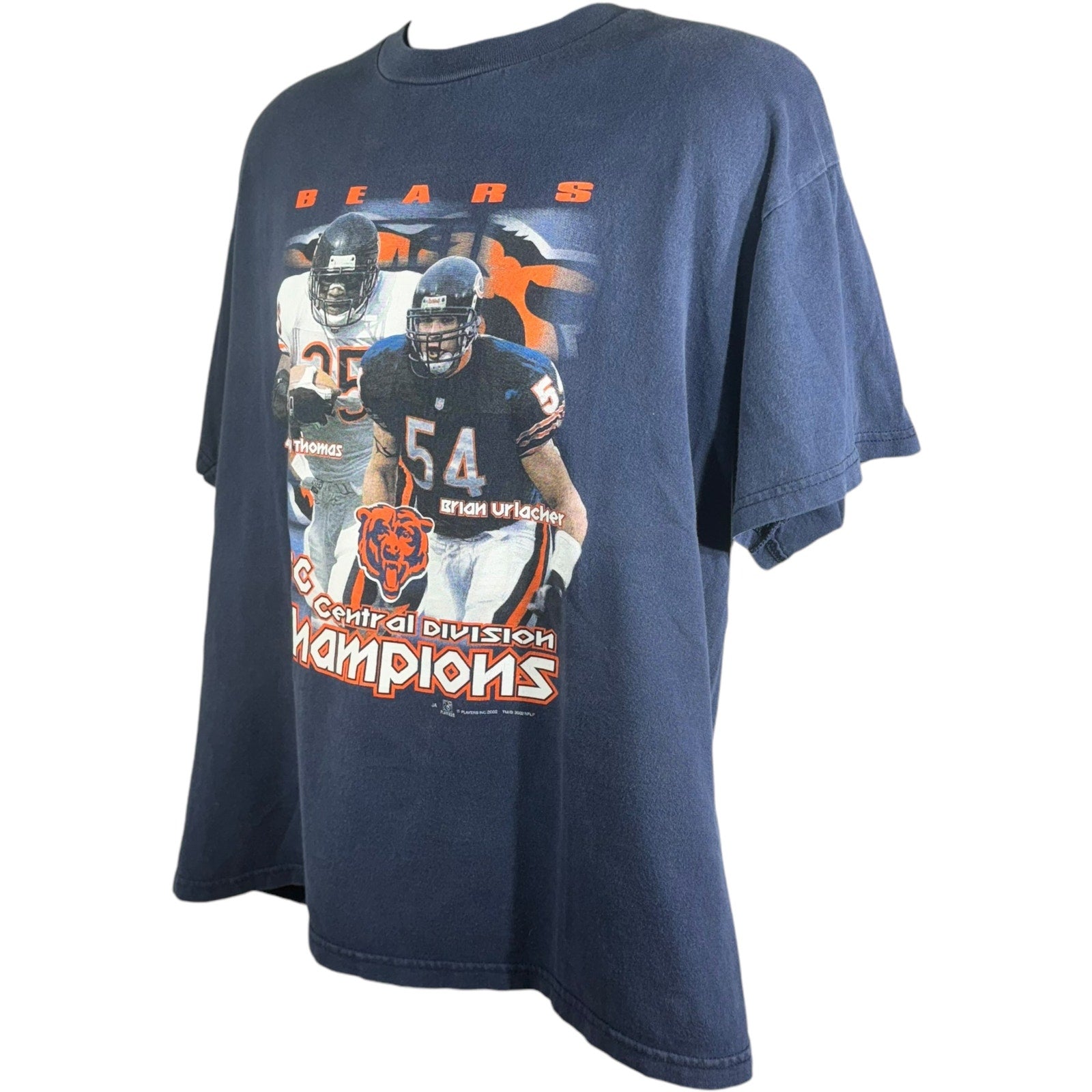 Vintage Sport Attack NFL Chicago Bears NFC Champs 2002 Tee