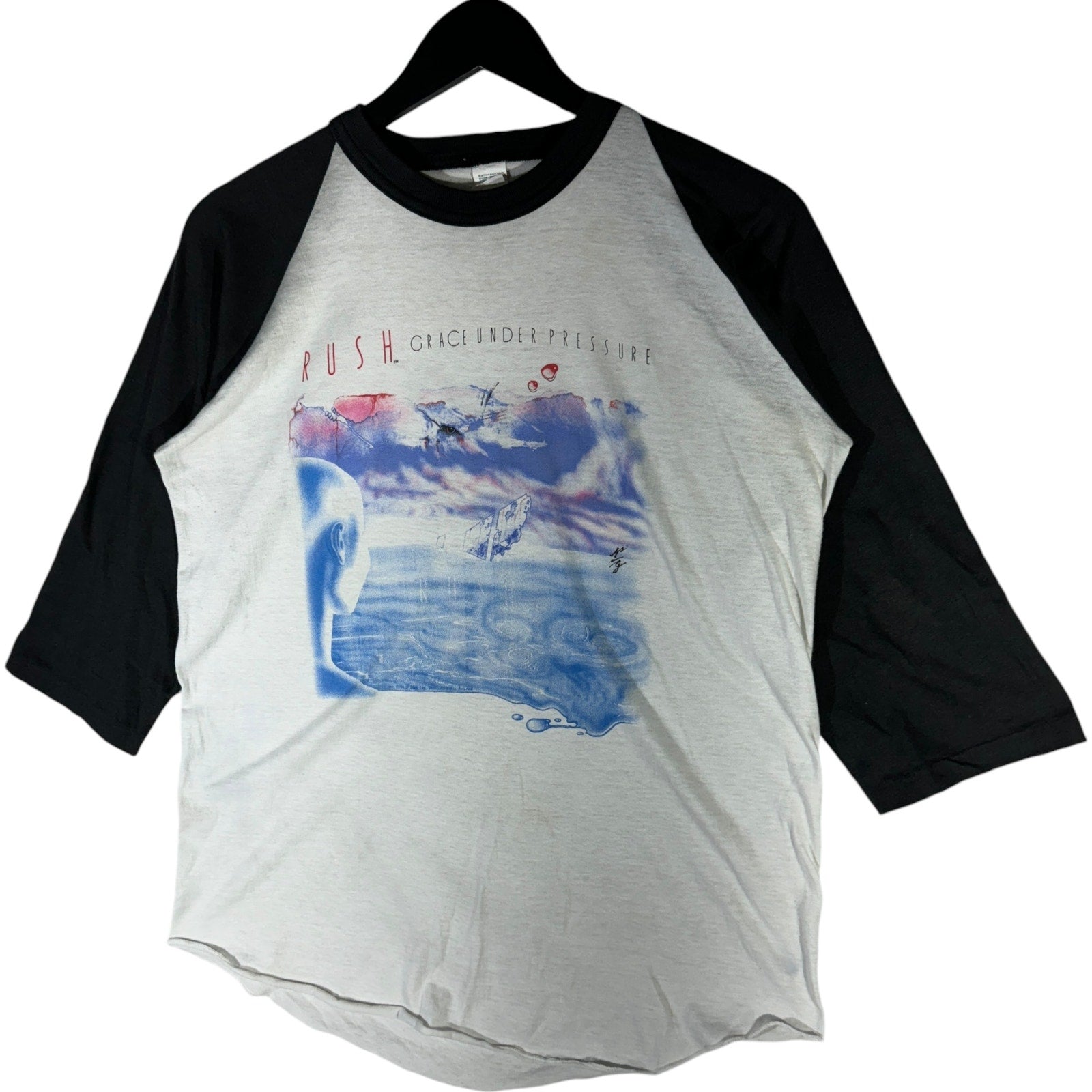 Vintage Rush Tour Raglan Long Sleeve 1984