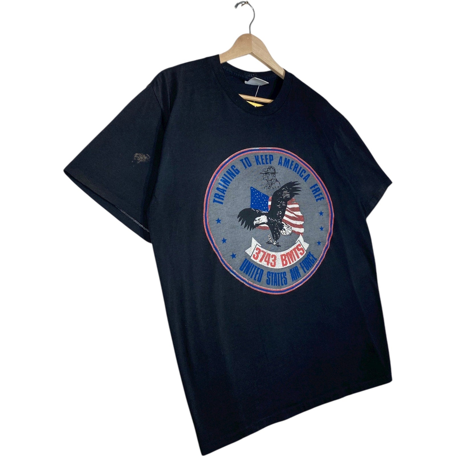 Vintage 3743 BMTS United States Air Force T-Shirt