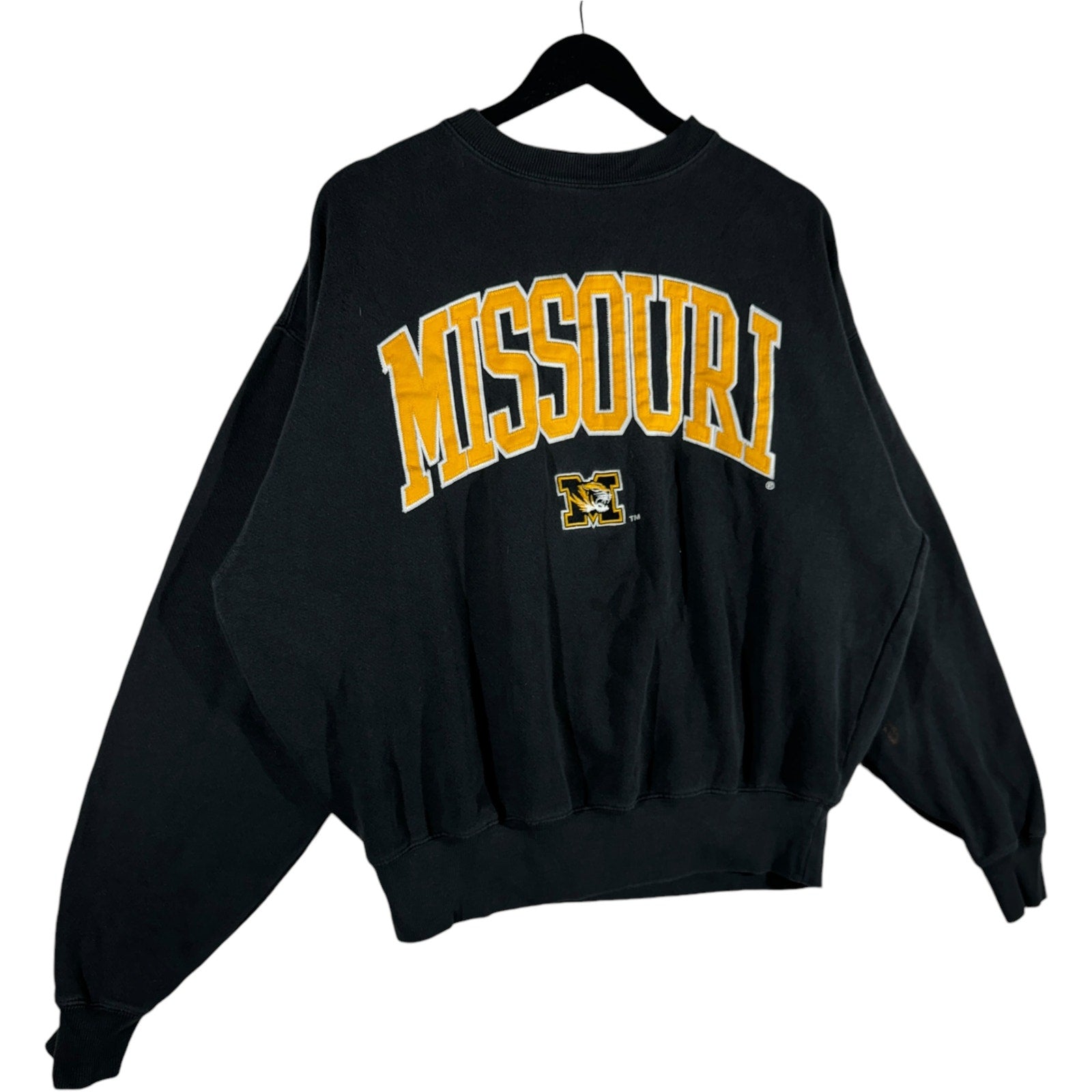 Vintage University Of Missouri Spellout Crewneck