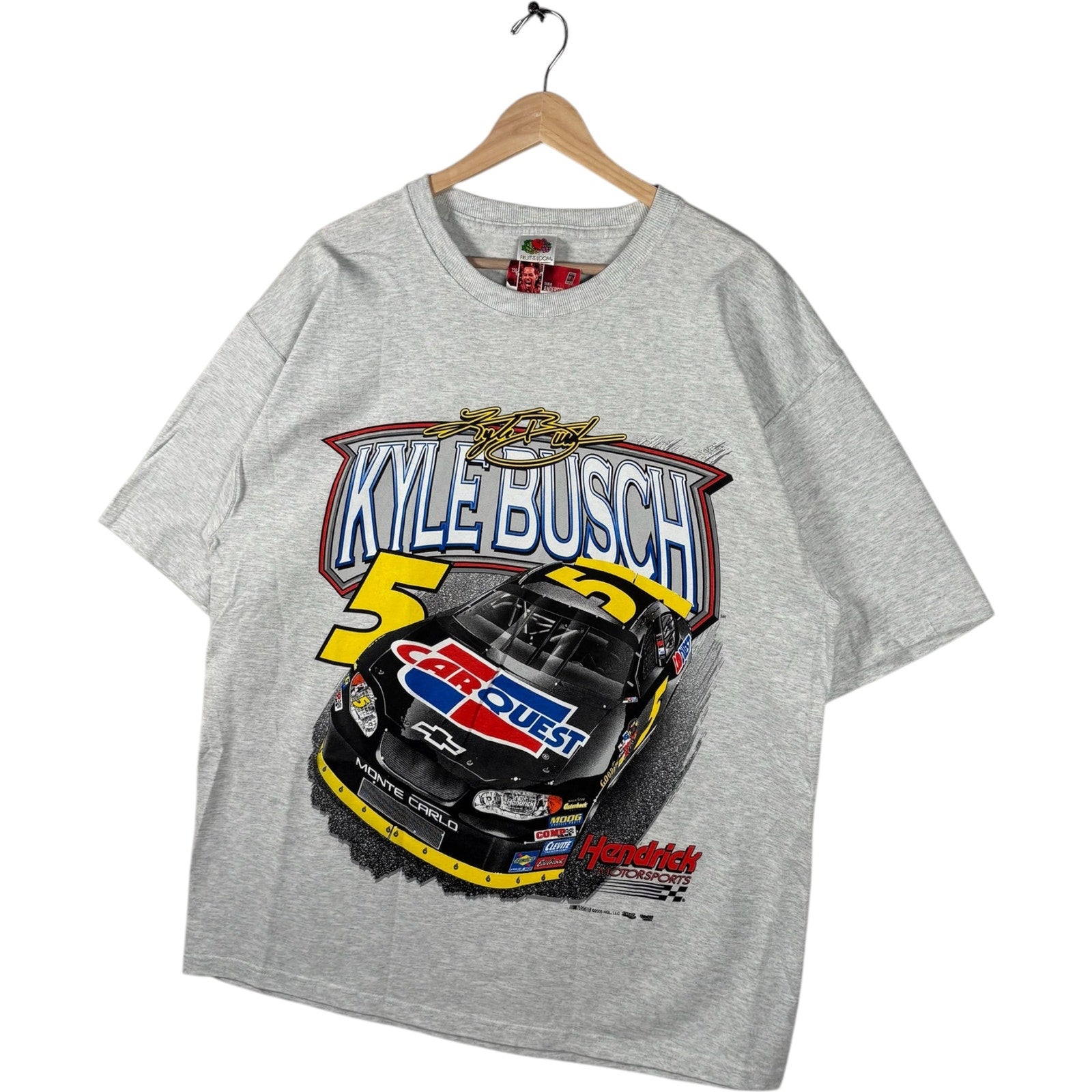 Vintage Kyle Busch Hendrick Motorsports Racing Tee