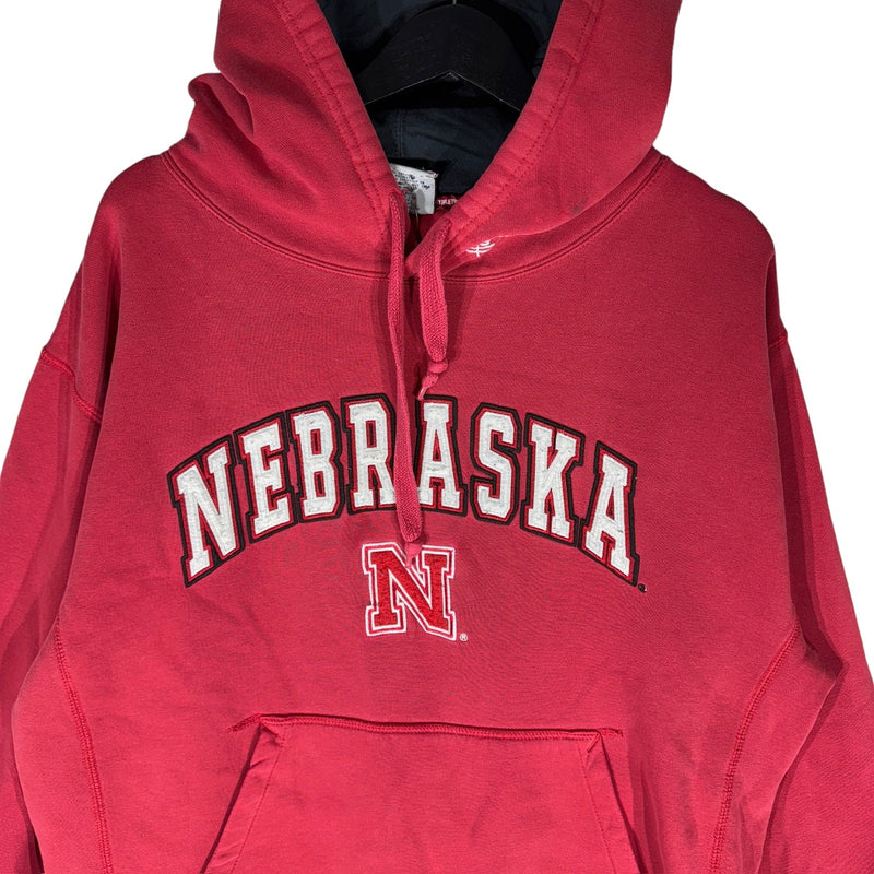 Vintage University Of Nebraska Spellout Hoodie