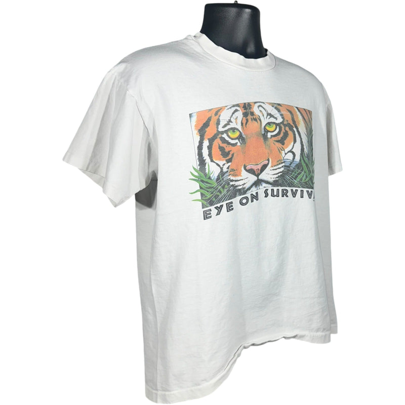 Vintage Eye on Survival Tiger Tee 90's