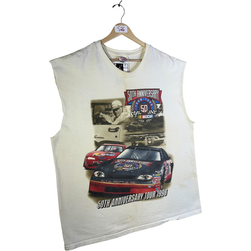 Vintage Nascar 50th Anniversary Tour 1998 Tank Top