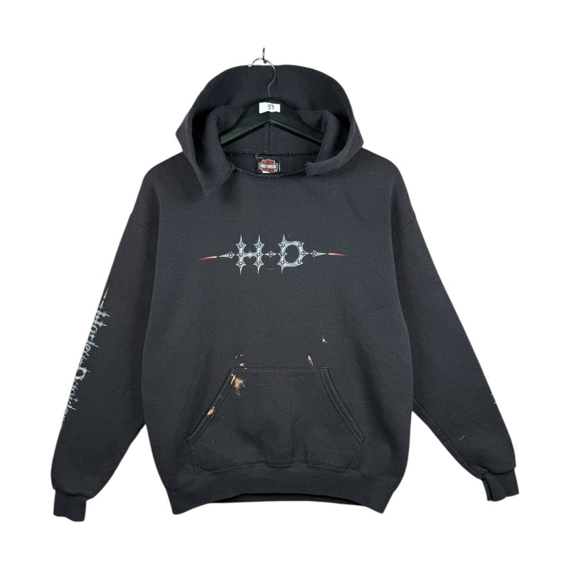 Vintage Harley Davidson Rivertown Fort Wayne Hoodie
