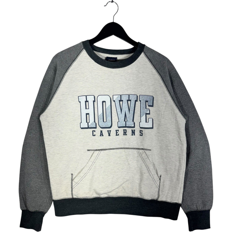 Vintage Howe Caverns Reglan Kangaroo Pocket Souvenir Crewneck