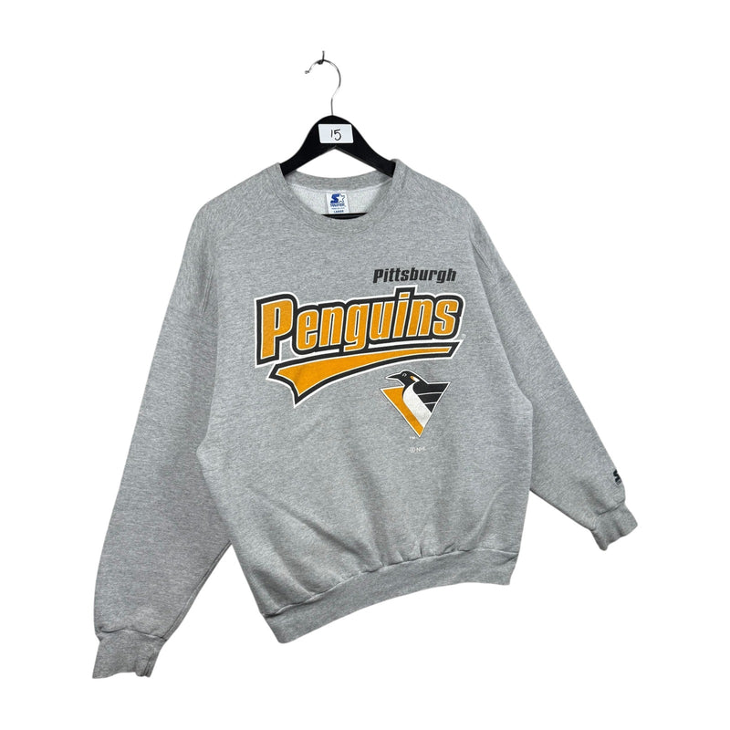 Vintage Starter Pittsburgh Penguins NHL Hockey Sweatshirt