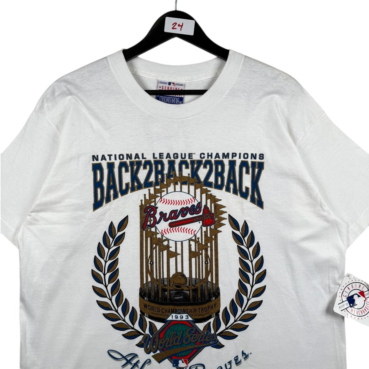 Vintage Back2Back2Back Champions Graphic T-Shirt