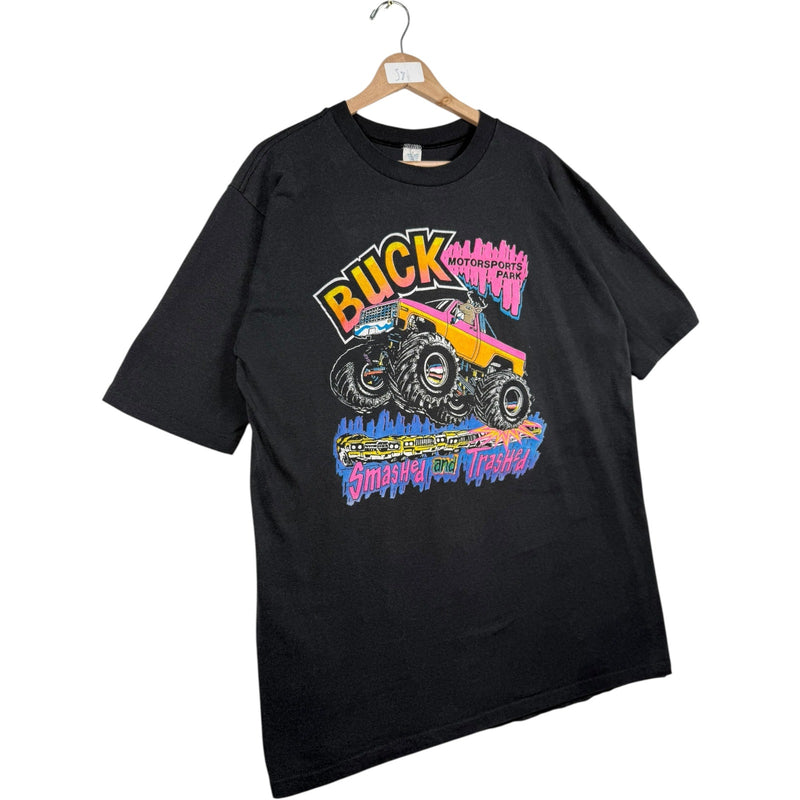Vintage Buck Motorsports Park Monster Truck T-Shirt