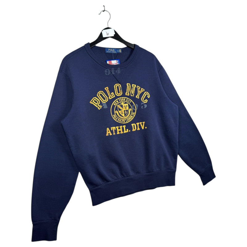 Vintage Polo Ralph Lauren NYC Athl Div Crewneck