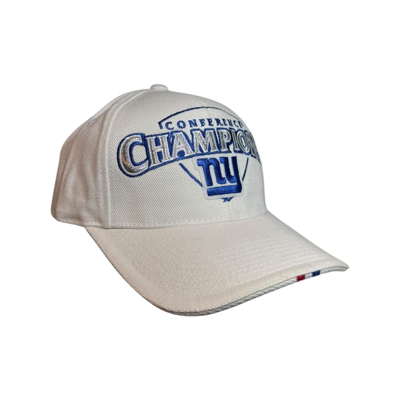 Vintage New York Giants NFL Conference Champions Strapback Hat