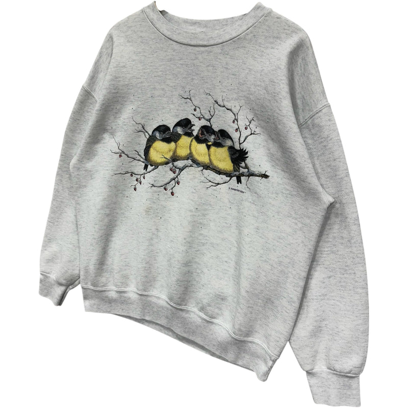 Vintage Bird Nature Crewneck