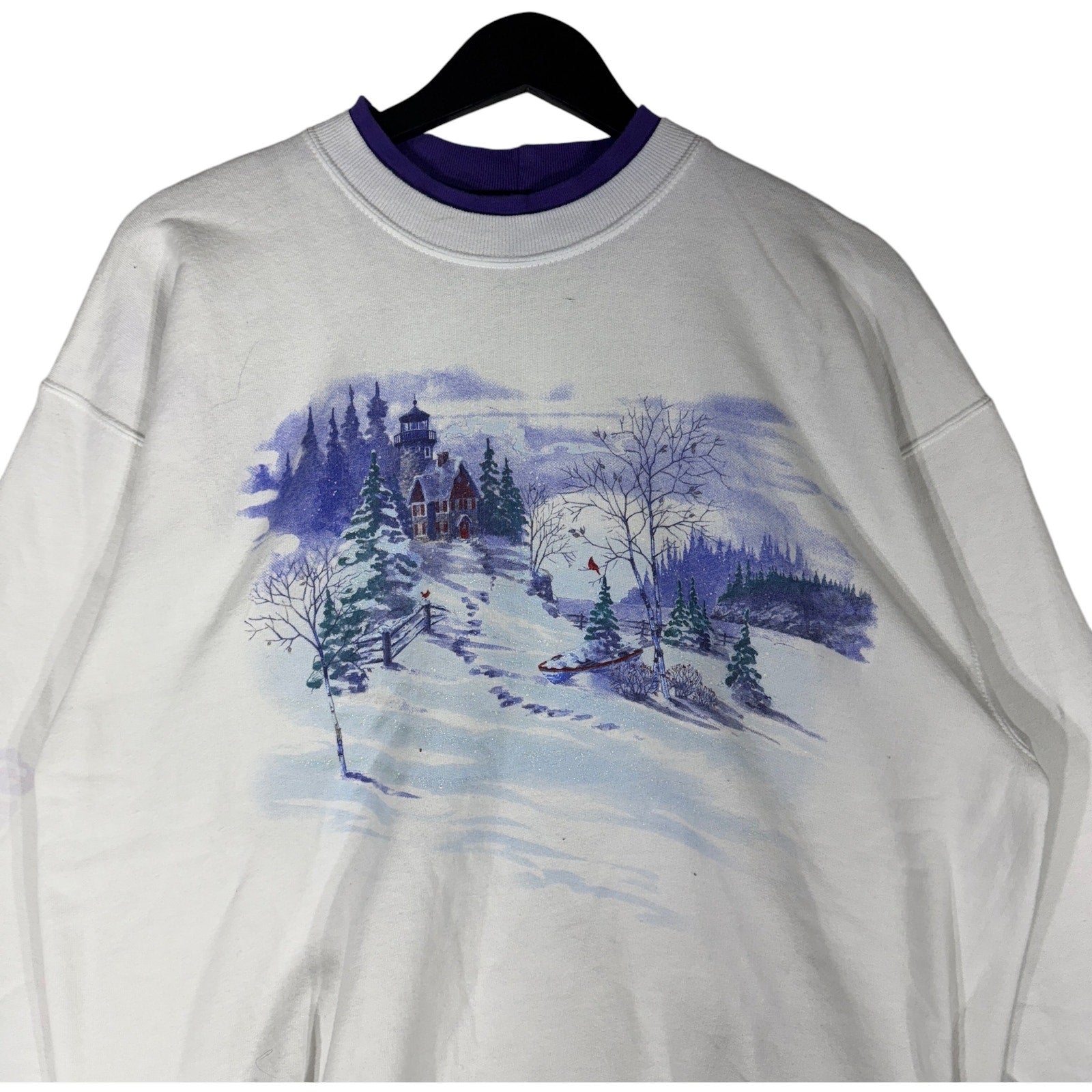 Vintage Winter Nature Crewneck