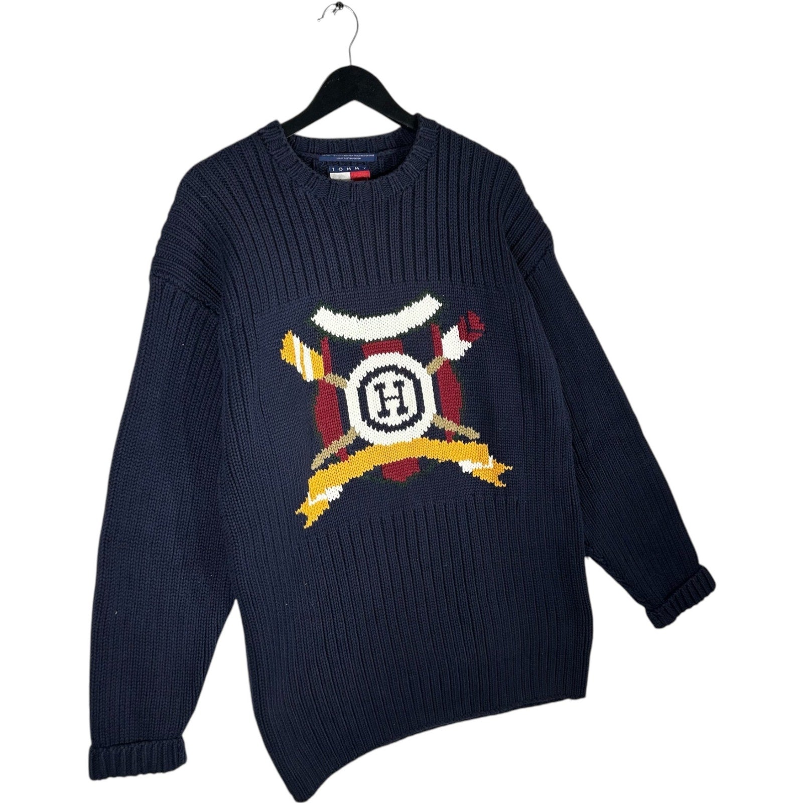 Vintage Tommy Hilfiger Nautical Sweater 90s