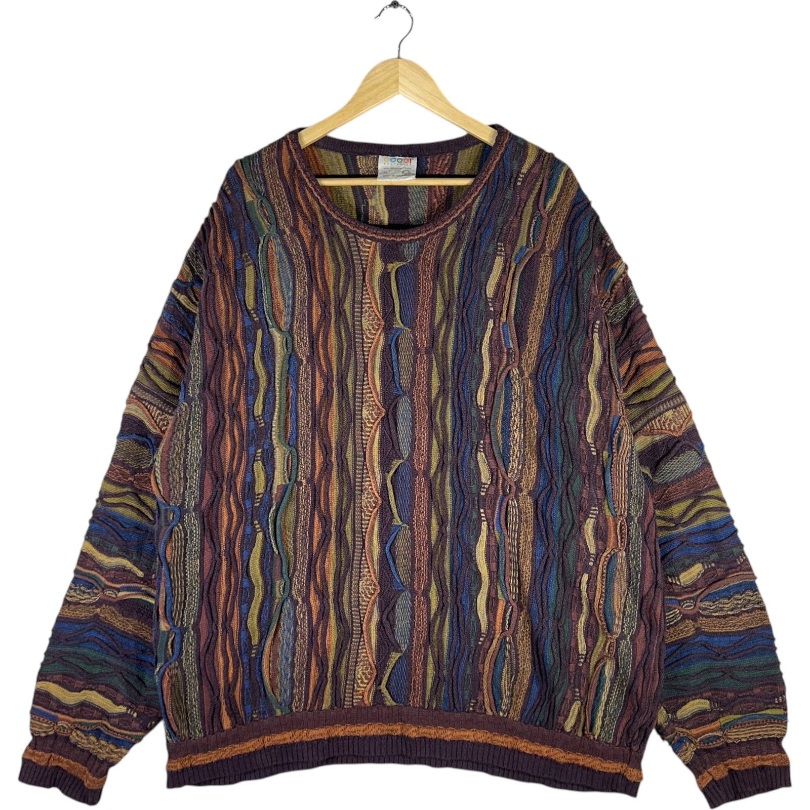 Vintage Coogi 3D Knit Sweater