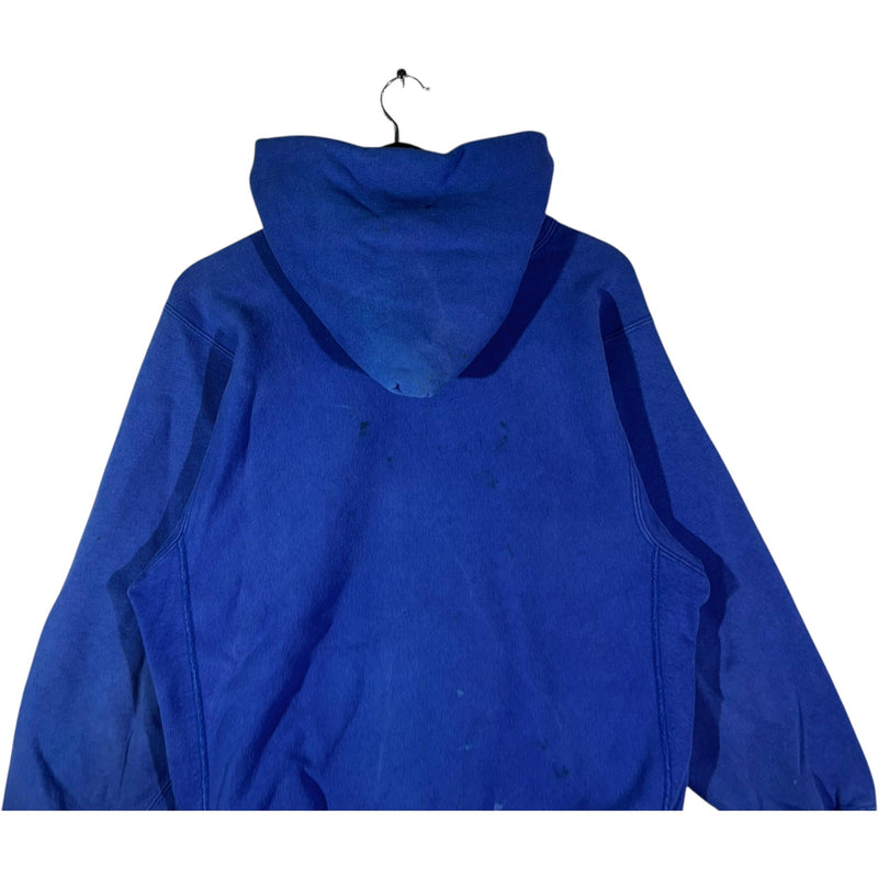 Vintage Champion Reverse Weave Mini Logo Hoodie