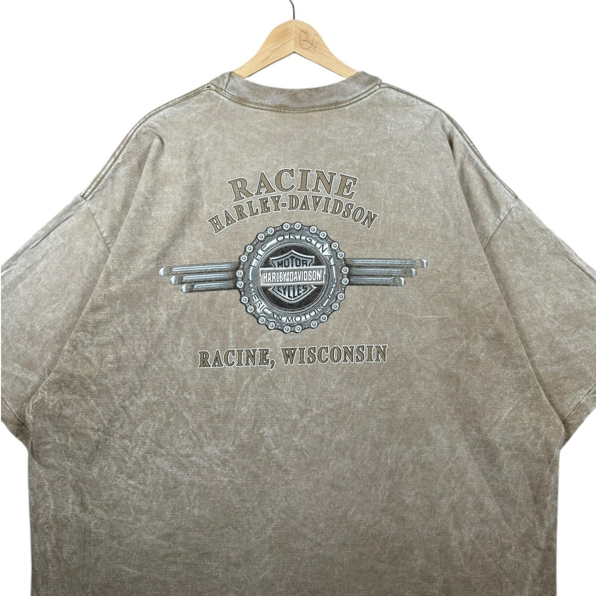 Vintage Harley Davidson Racine Wisconsin 90s T-Shirt