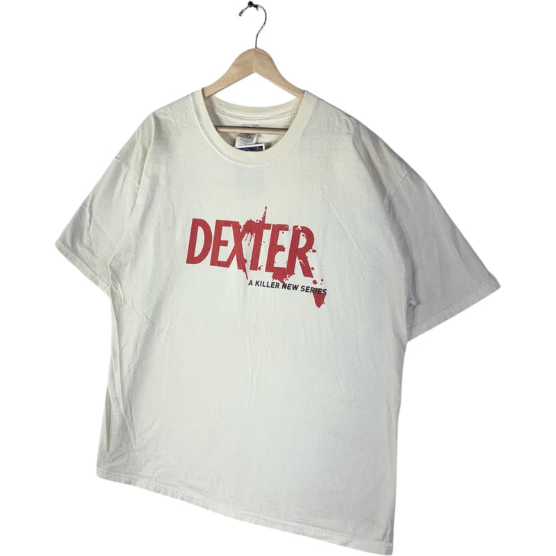 Vintage Dexter Spellout TV Show Promo Tee