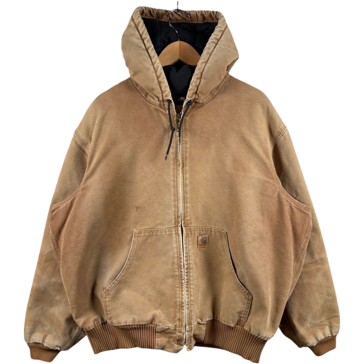 Vintage Carhartt Insulated Active Jac Hoodie Full Zip Jacket