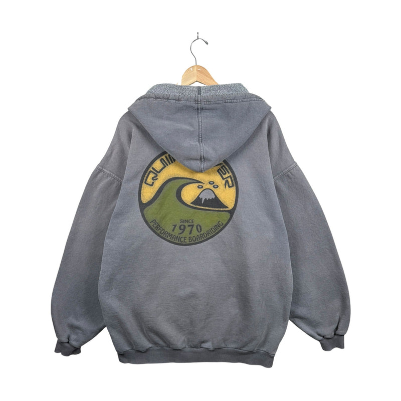 Vintage Quiksilver 1970 Surf Logo Hoodie