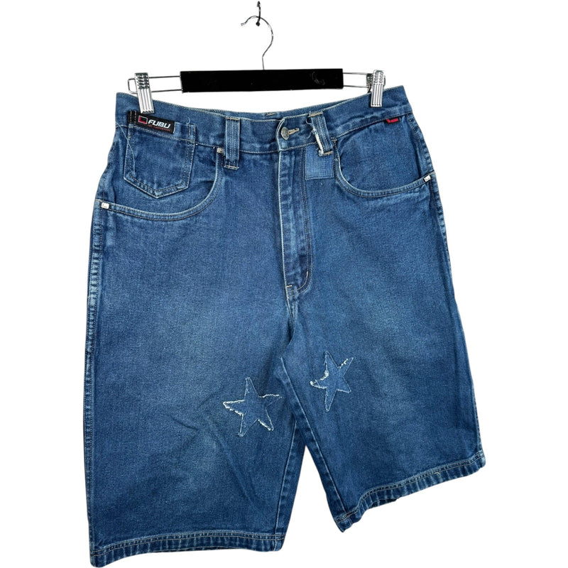 Vintage Fubu Carpenter Denim Jean Shorts 34
