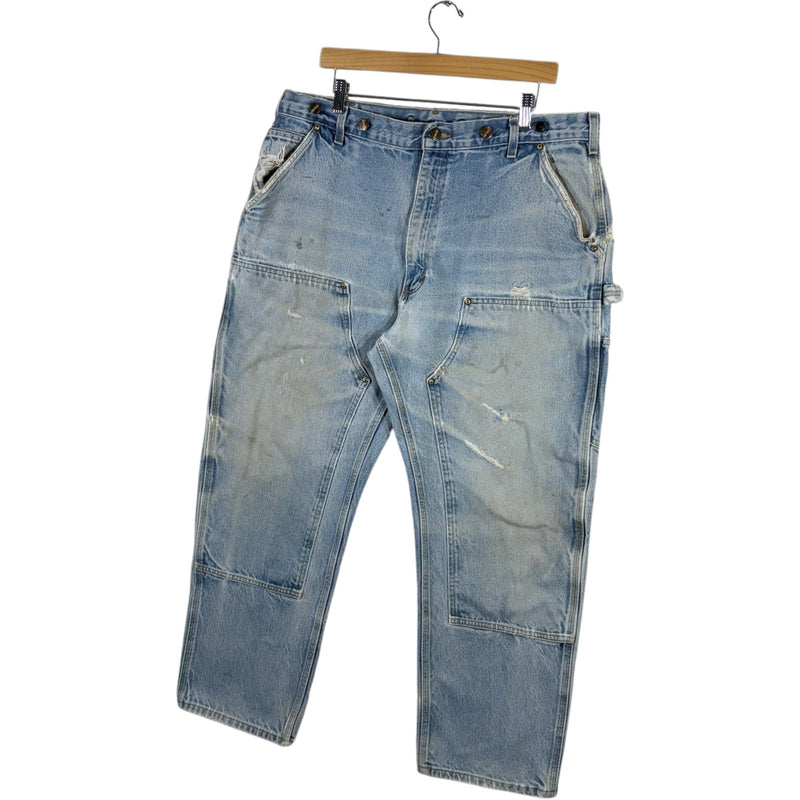 Vintage Carhartt Denim Double Knee Carpenter Pants