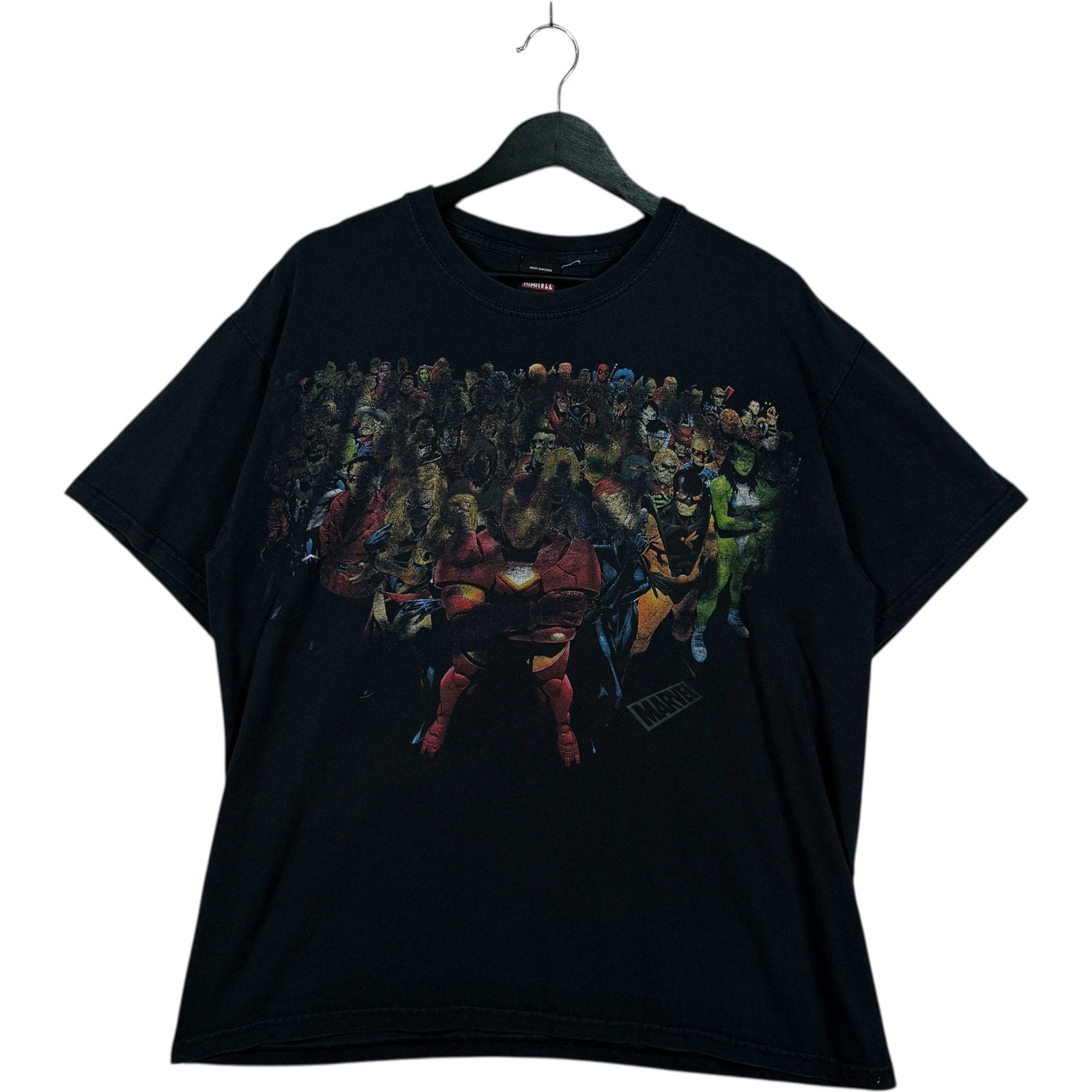 Vintage Villans & Superheros Marvel Tee