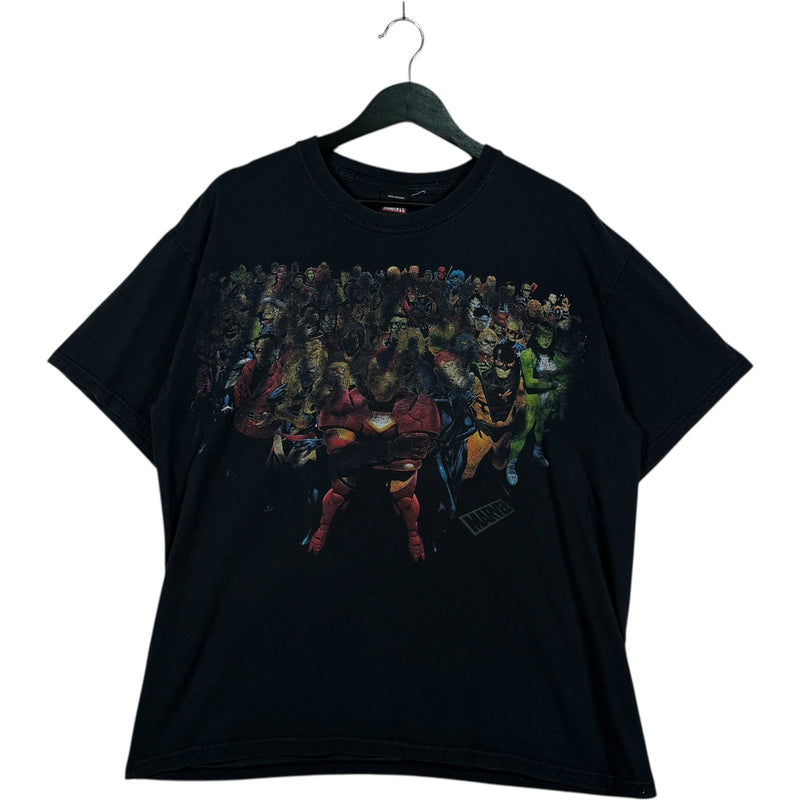 Vintage Villans & Superheros Marvel Tee