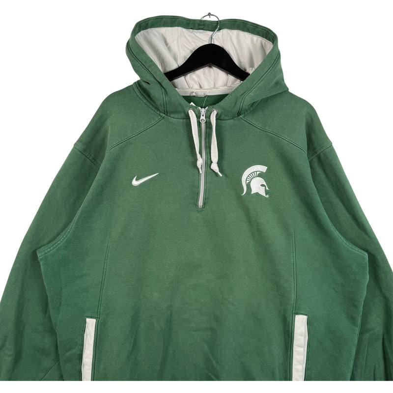 Vintage Nike Michigan State University Spartans Logo Hoodie