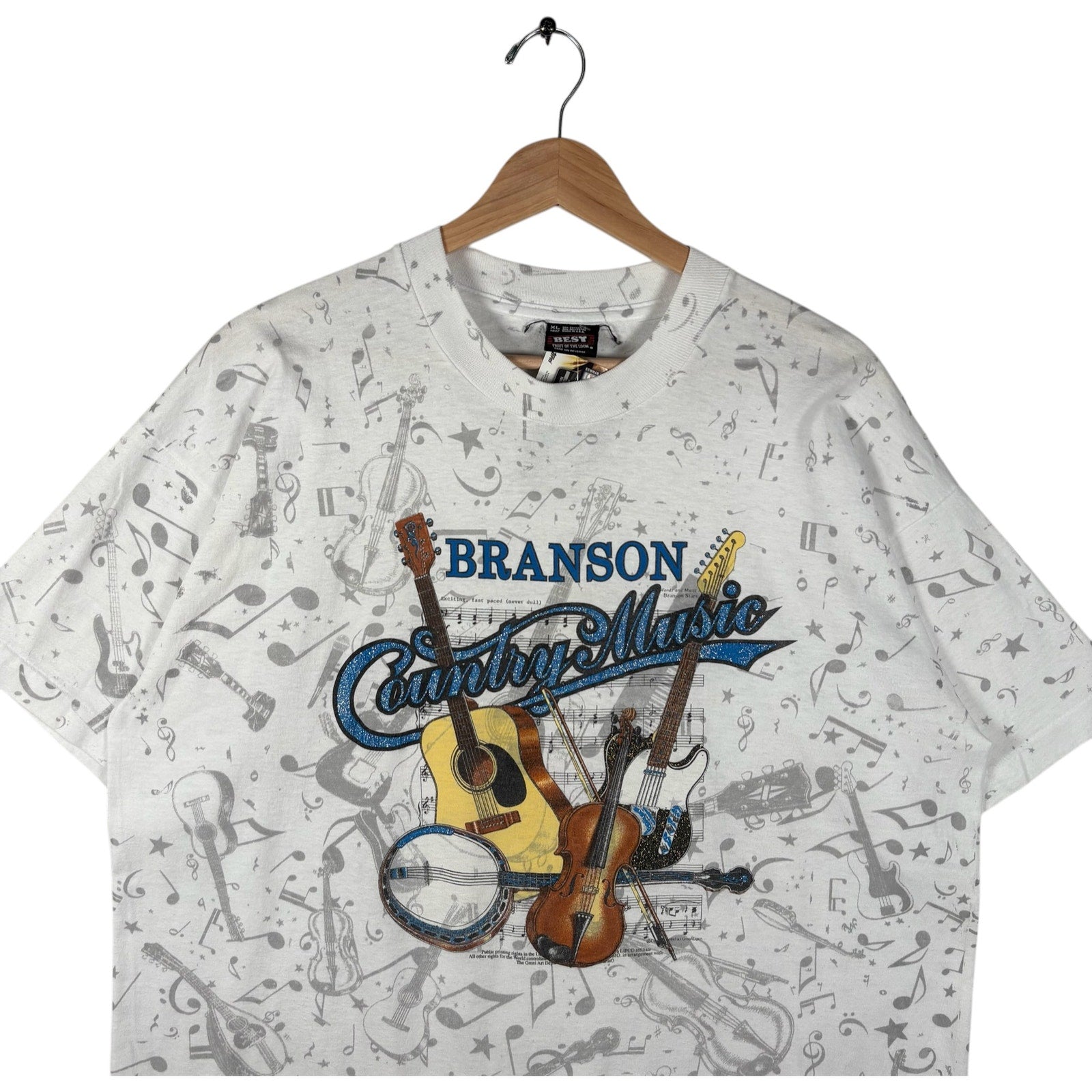 Vintage Branson Country Music AOP Tee