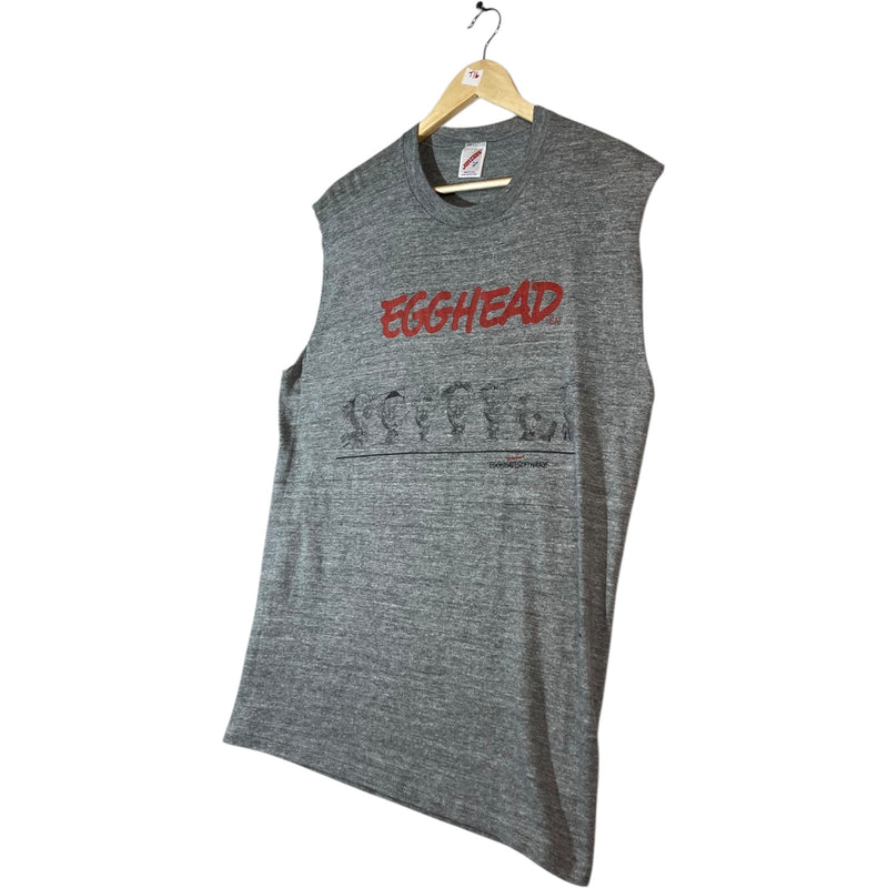 Vintage Egghead Muscle Sleeves Tank Top