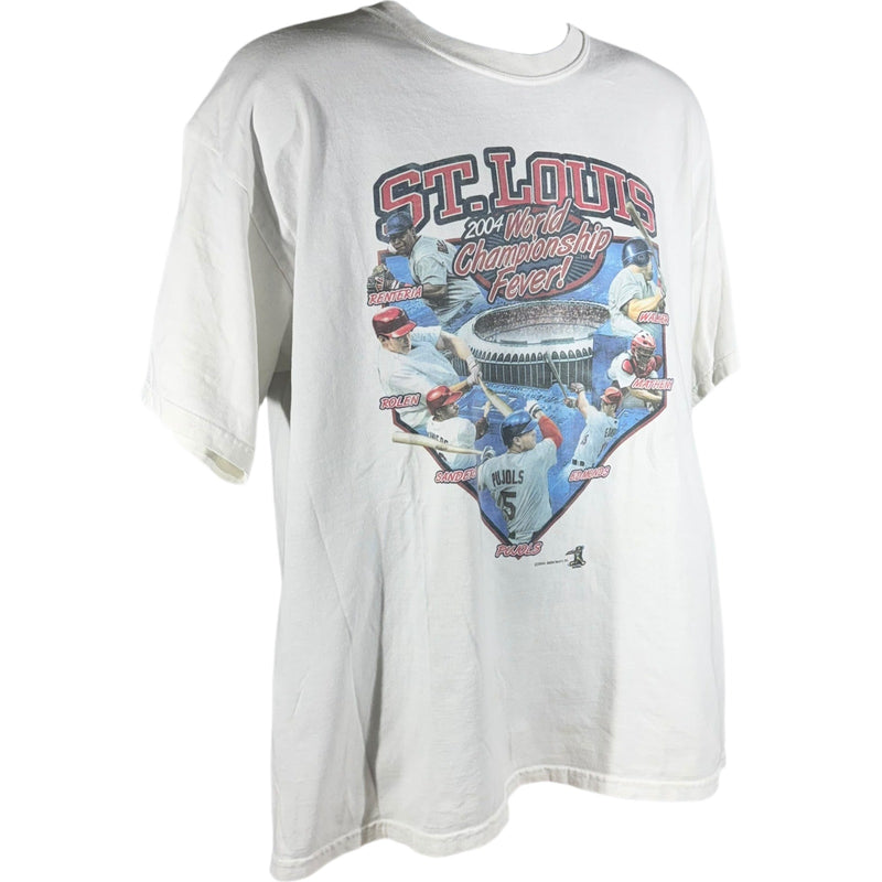 Vintage St. Louis Cardinals World Series MLB Tee 2004