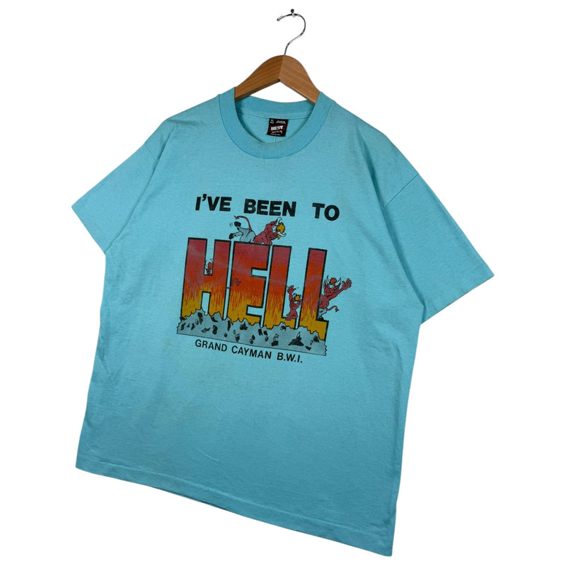 Vintage I've Been To Hell Grand Cayman B.W.I. T-Shirt