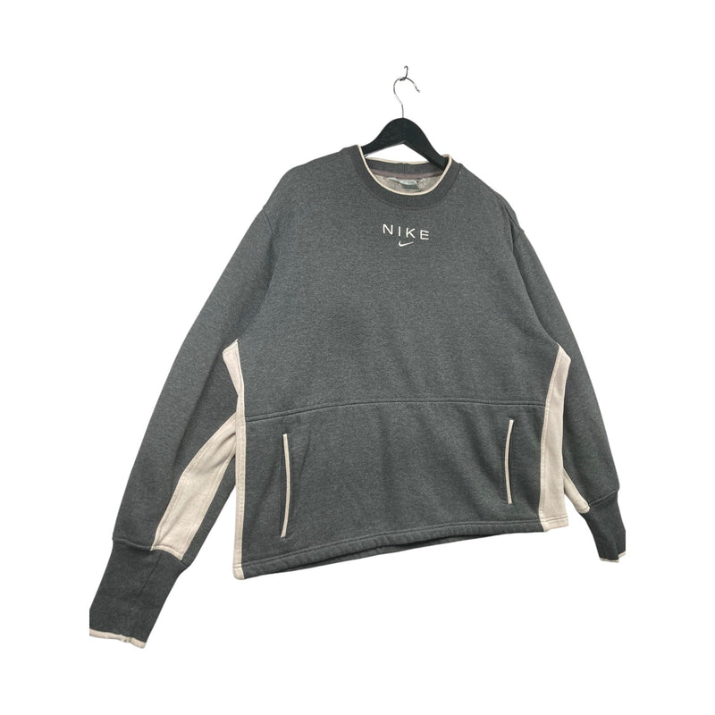 Vintage Nike Swoosh Logo Colorblock Crewneck