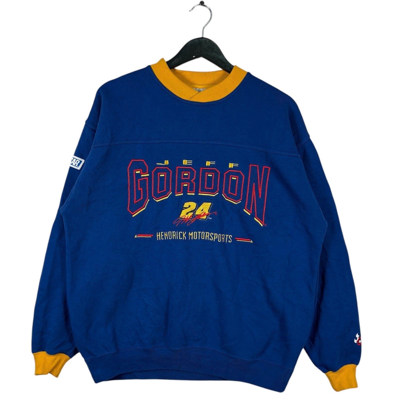 Vintage Chase Authentics Jeff Gordon Spellout Crewneck 90s