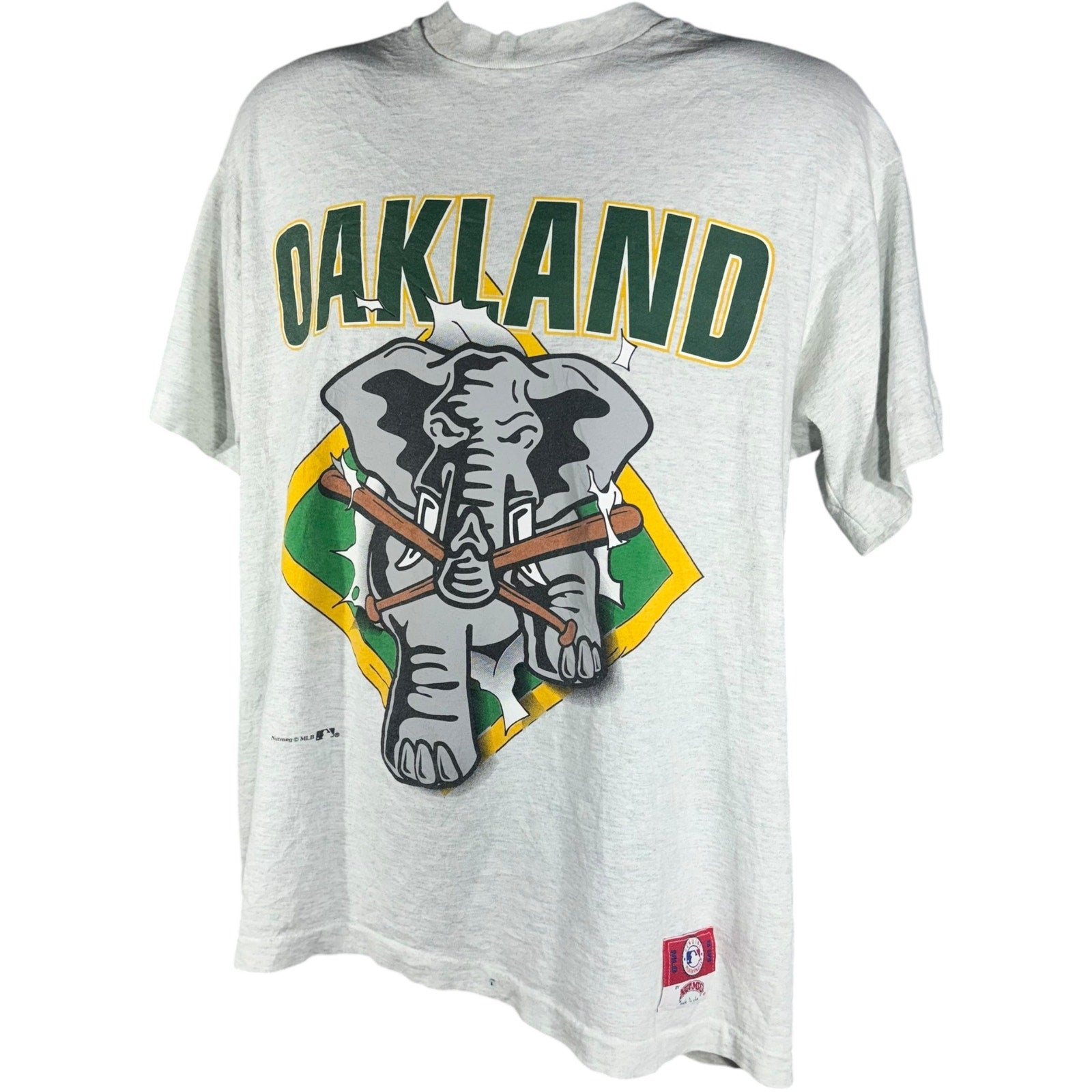 Vintage Oakland Athletics Mascot Breakthrough Tee 90s