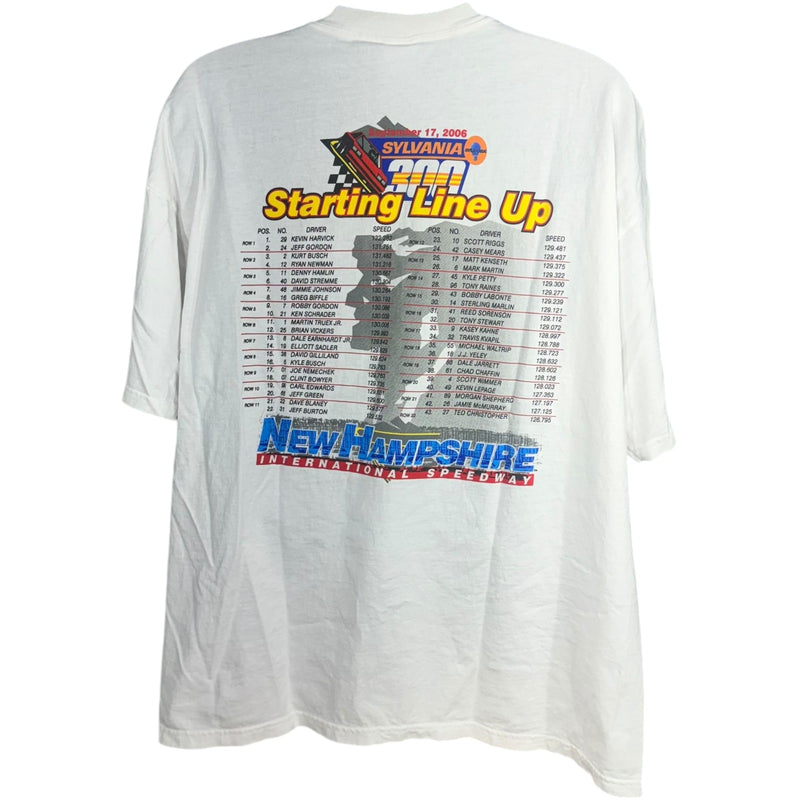 Vintage Sylvania 300 New Hampshire Speedway Racing Tee