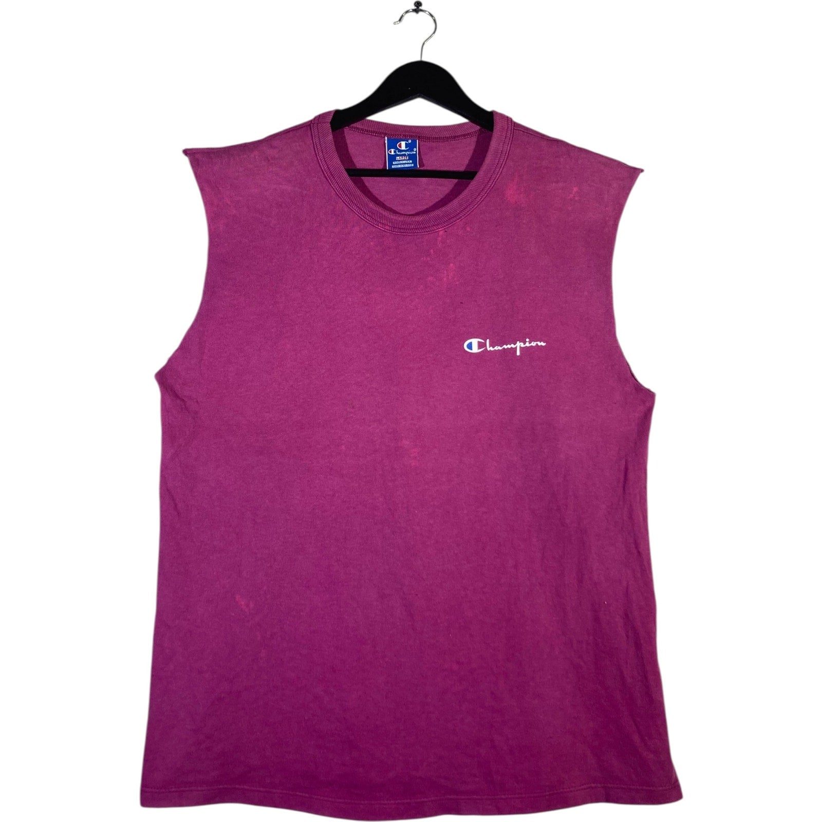 Vintage Champion Muscle Sleeves Tank Top