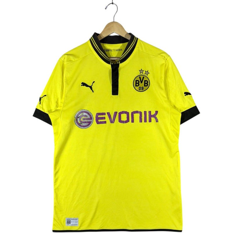 Vintage Puma Borussia Dortmund FC Home Soccer Jersey