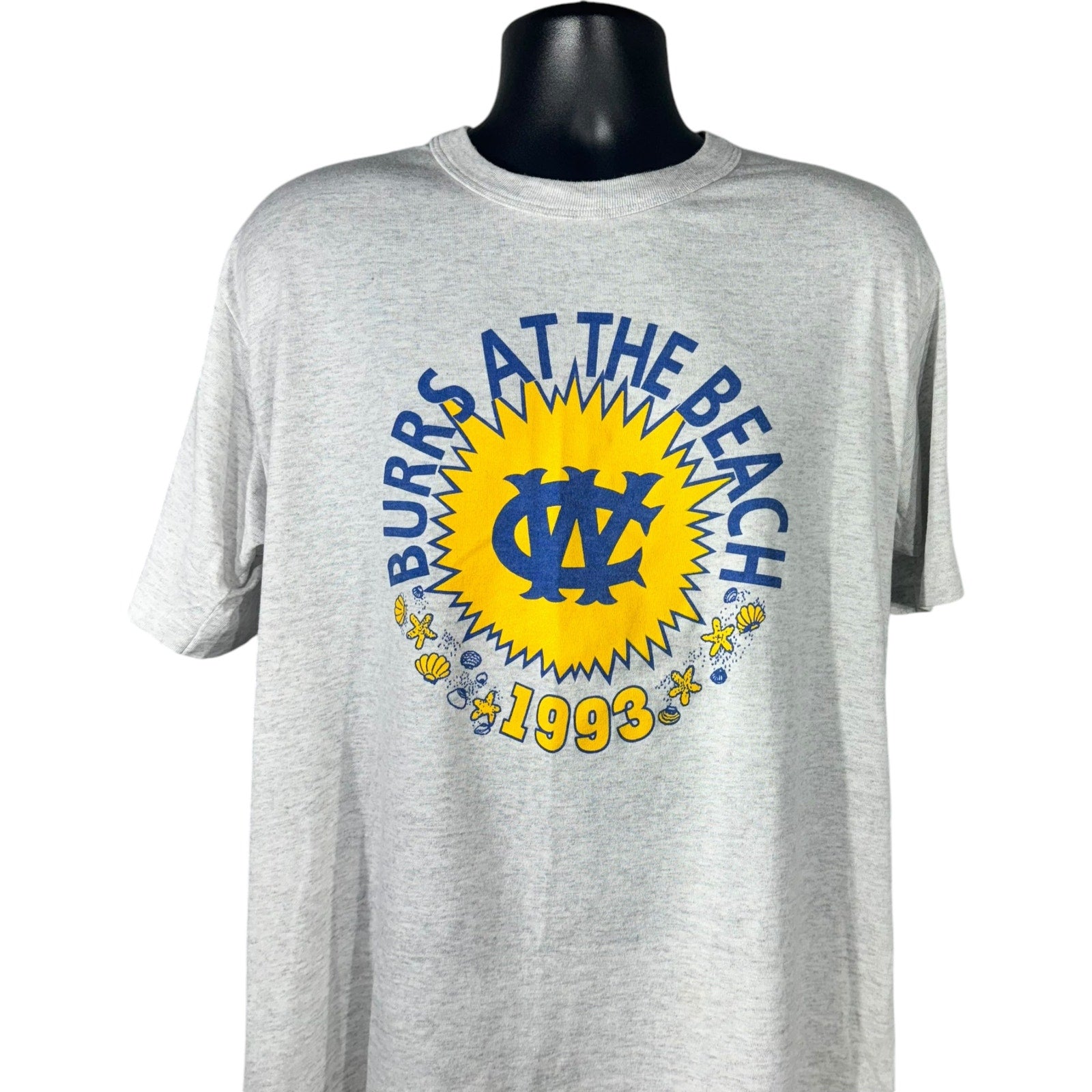 Vintage West Catholic Burrs At The Beach Reunion 1993 Tee