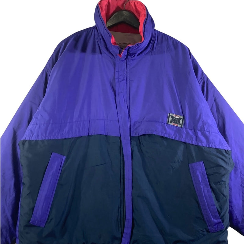 Vintage Kappa Colorblock Padded Winter Jacket