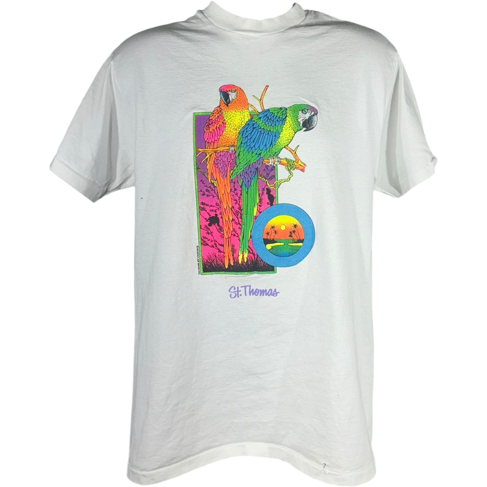 Vintage Parakeet St. Thomas Souvenir Tee